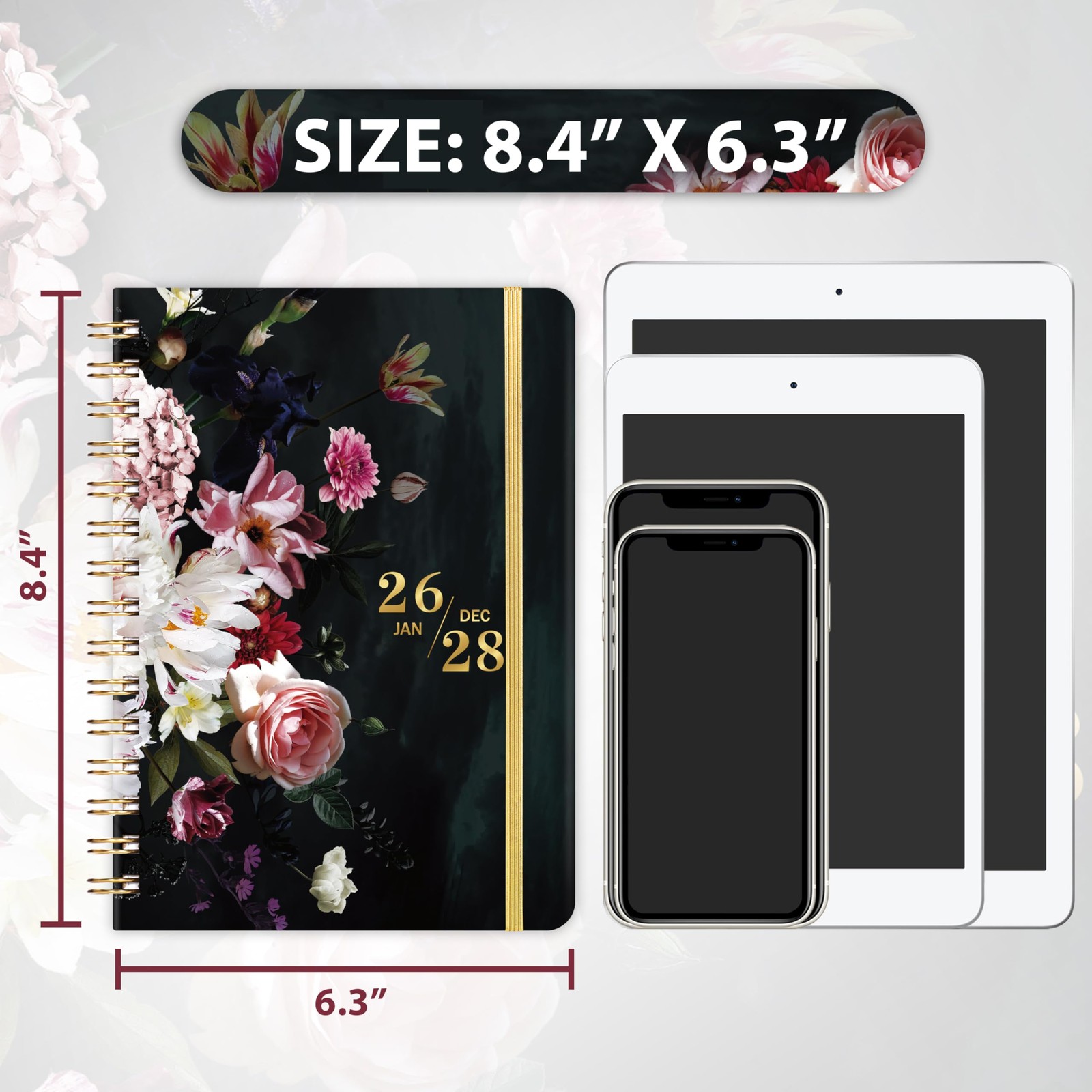 2026-2028 Monthly Planner/Calendar – 3 Year Monthly Planner 2026-2028, JAN. 2…