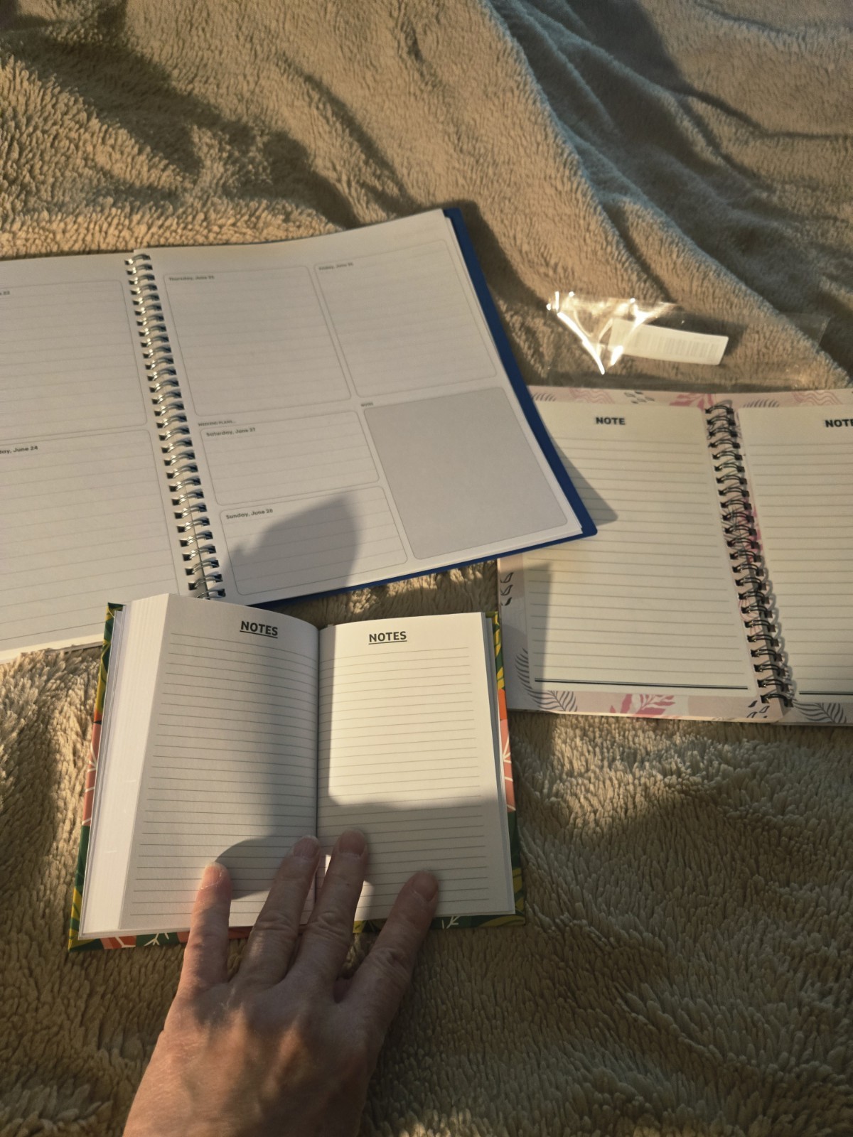 LOT OF 3 25-26 , 26-27, 26-28 PLANNERS