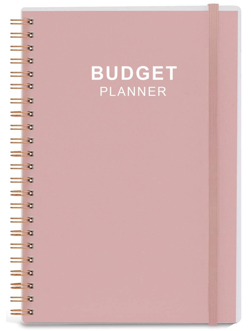 Budget Planner – Monthly Finance Organizer with Expense 5.8″ x 8.25″, Rose