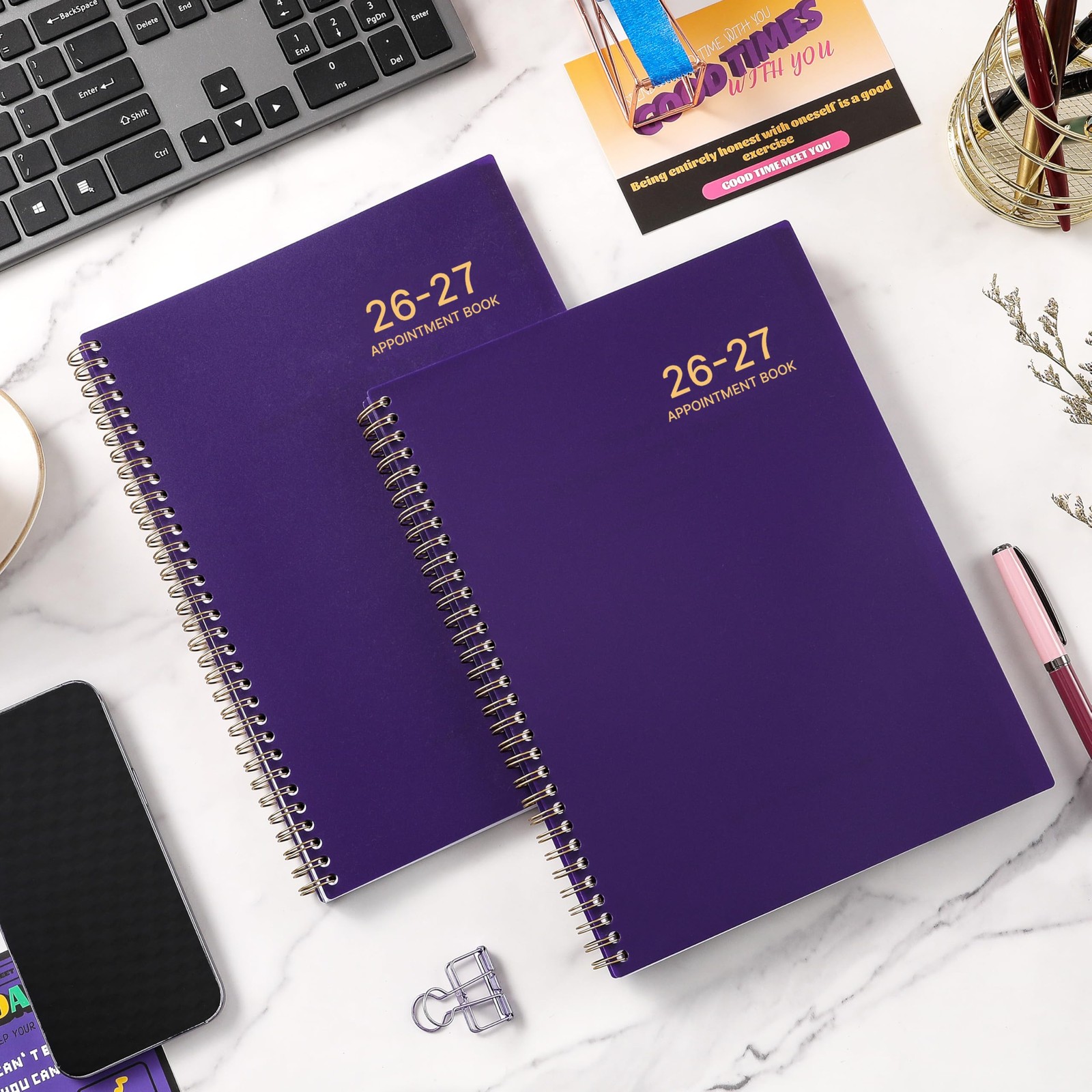20262027 Appointment Book/Planner 8.2″ x 11″, Daily Planner 20262027 from Ju…