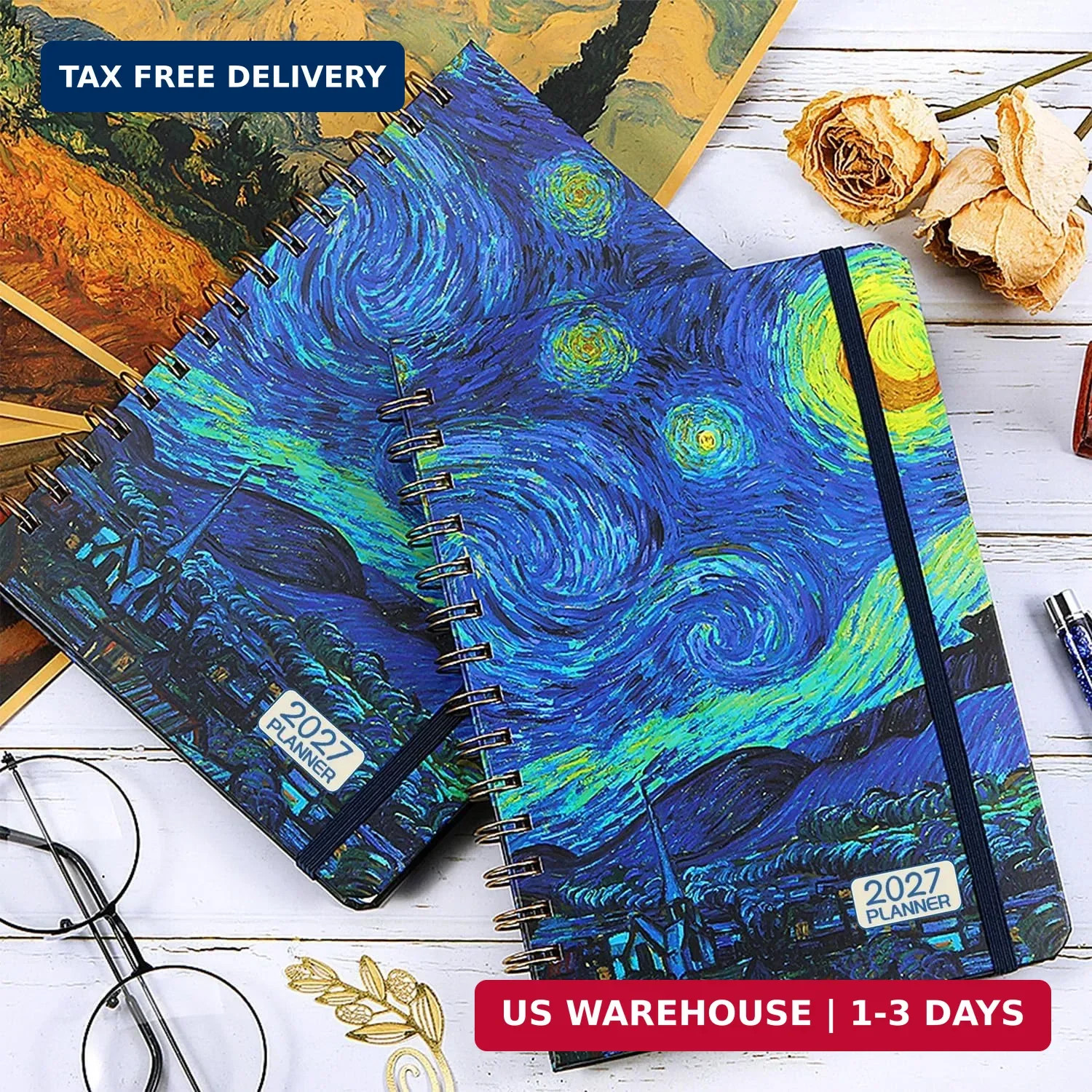 2027 Planner – Weekly & Monthly Planner 2027, Jan.2027 – Dec.2027, 6.4″ x 8.5″,