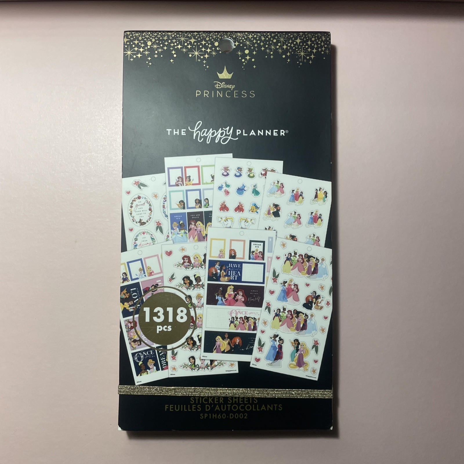 Disney Princess The Happy Planner Mini Sticker Sheets 1318 Stickers ©2020