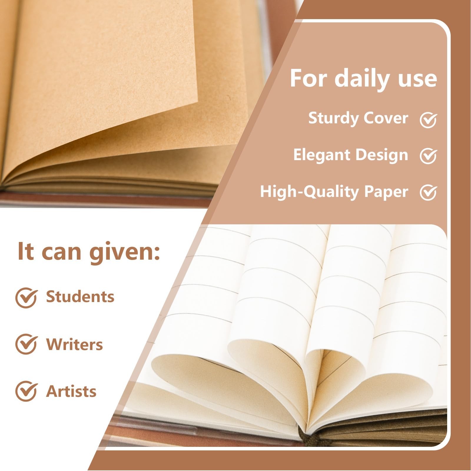 Photographer Gifts 136 Page Refillable Writing Journal Notebook Photo Lover