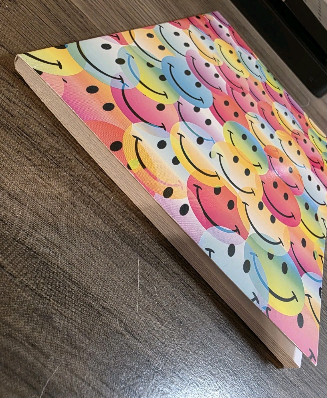 Happy Faces, Colorful Journal By CrownJewlz. Ruled Pages, 5x7x.25