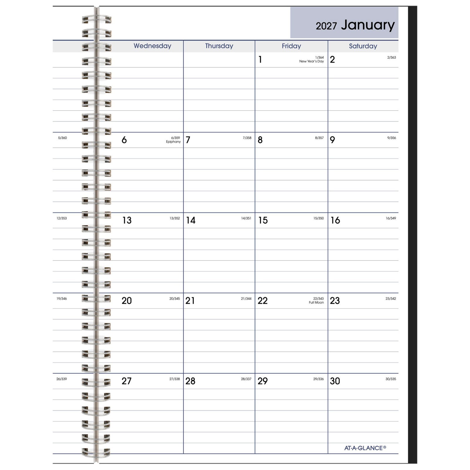 2026 At-A-Glance DayMinder SK2-00, Monthly Planner, 8 x 12″