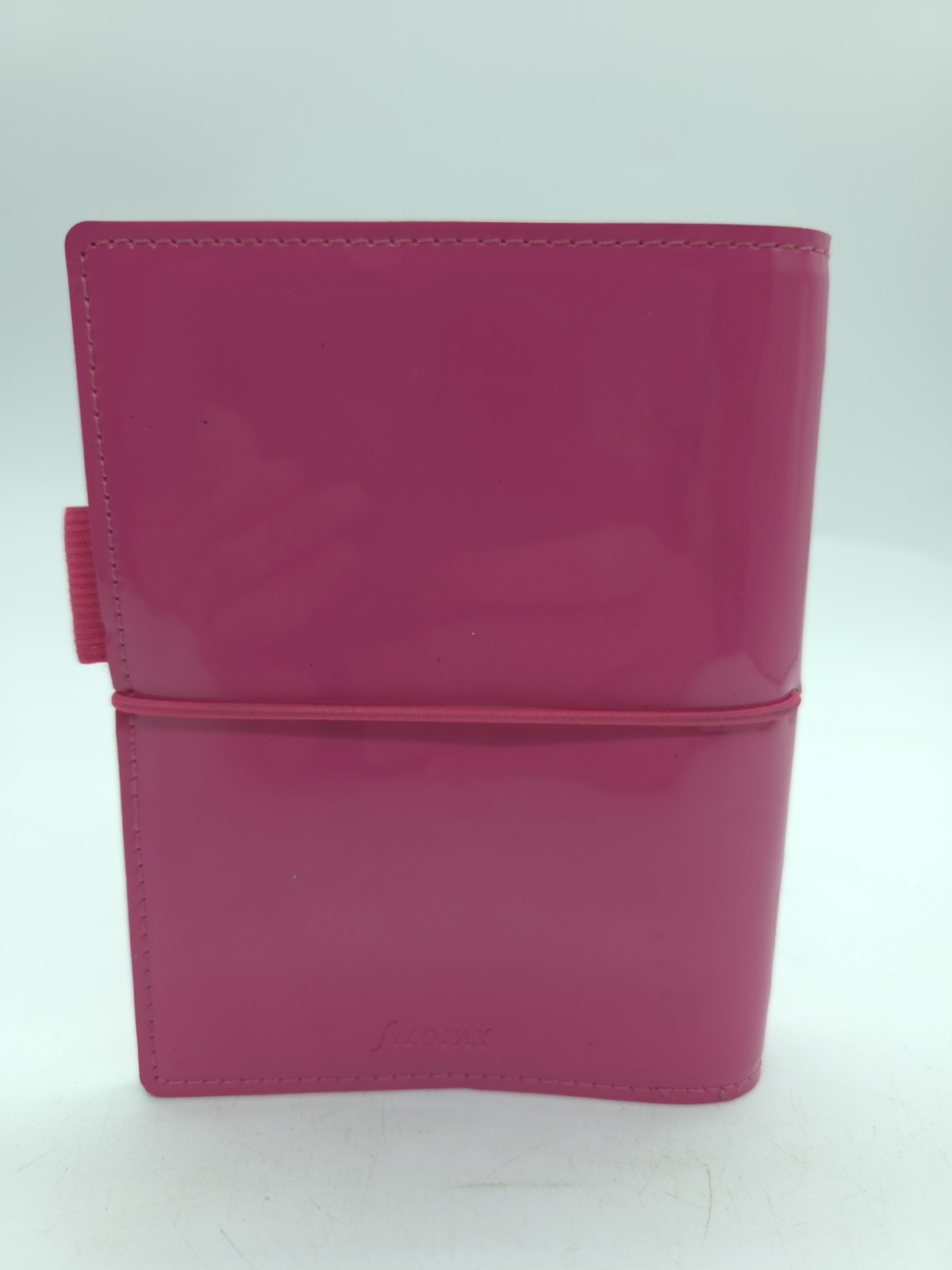 Filofax Domino Patent Pocket Hot Pink Organizer Planner