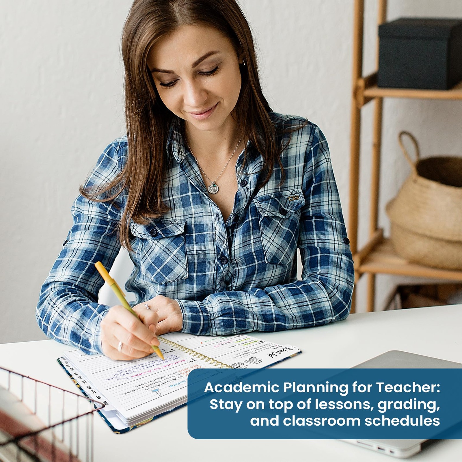 Planner 2026–2027 Academic Book, Weekly and (6.3″x8.5″)a5, T-Ocean Stamps