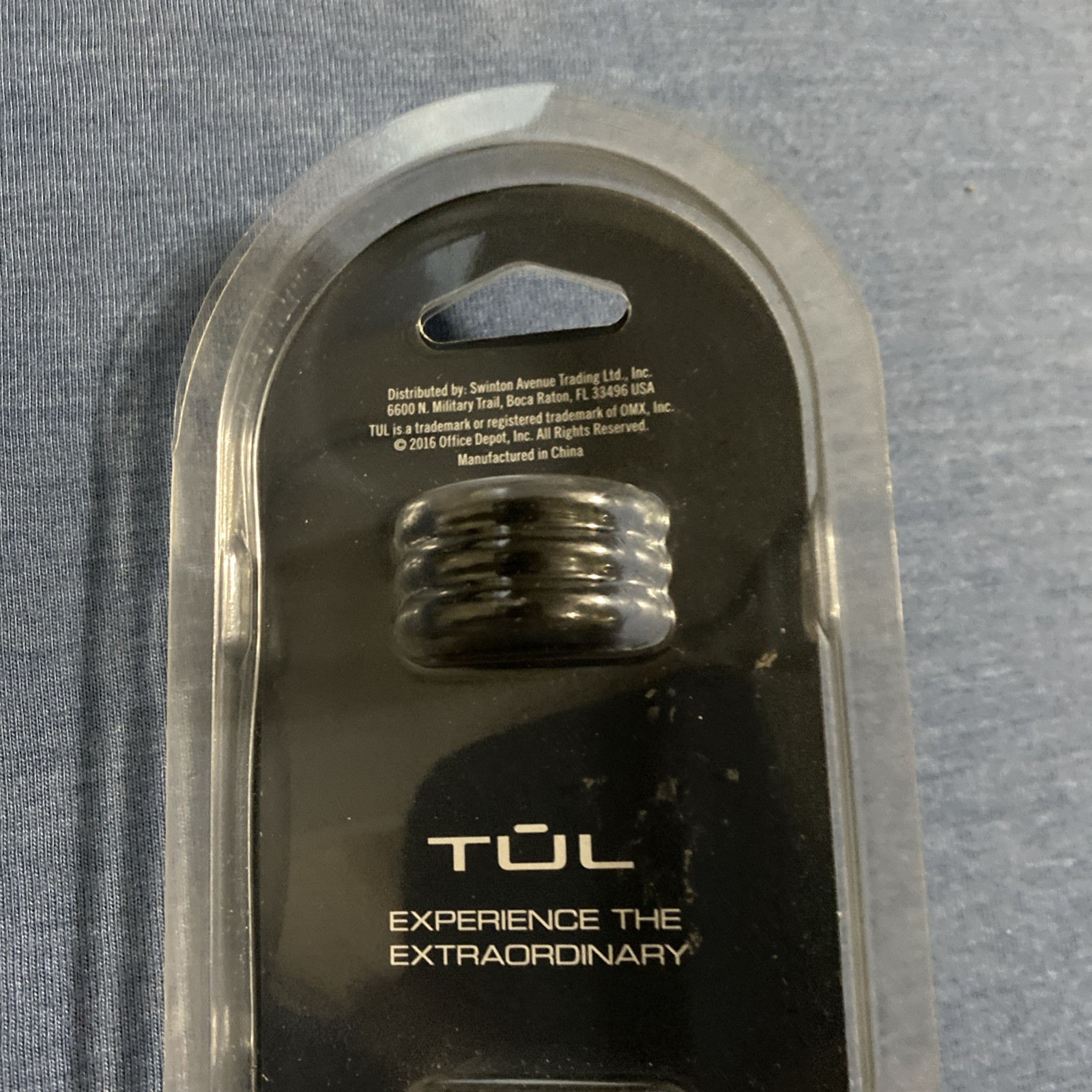 TUL 1” Discs 12 Black Discbound Notebook Expansion Discs NEW 150 Sheet Capacity