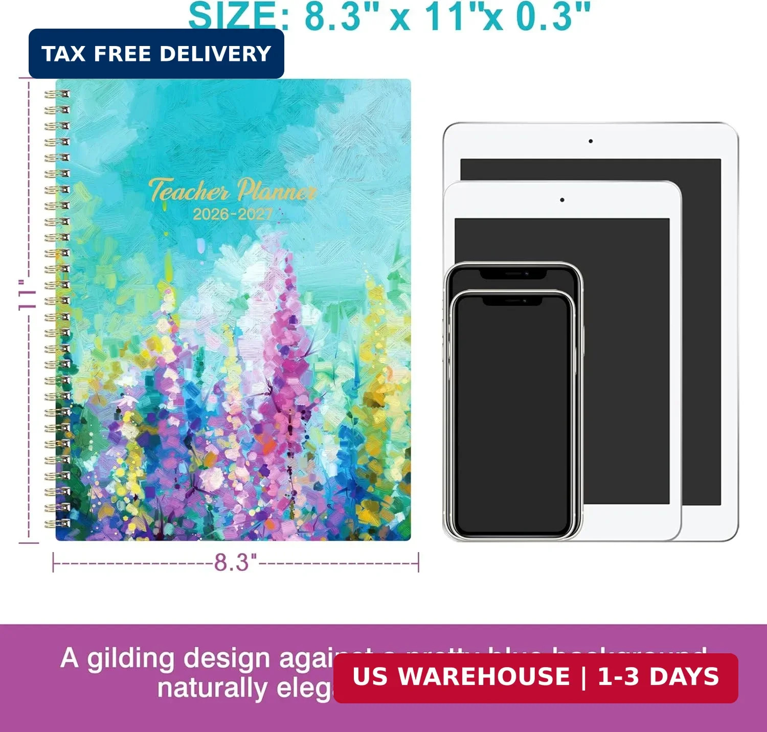Teacher Planner 2026-2027 – Teacher Lesson Planner 2026-2027, July 2026 – June 2