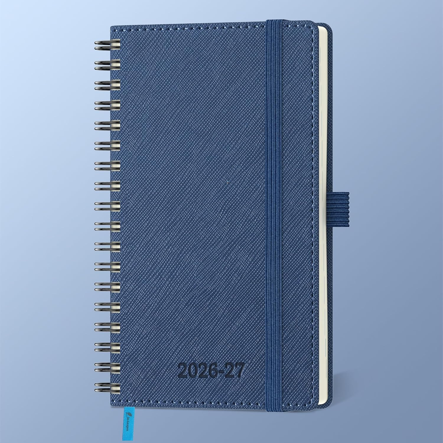 Planner 2026-2027 Daily Weekly and Monthly,6.5″X3.75″,18 Months Spiral Bound Cal