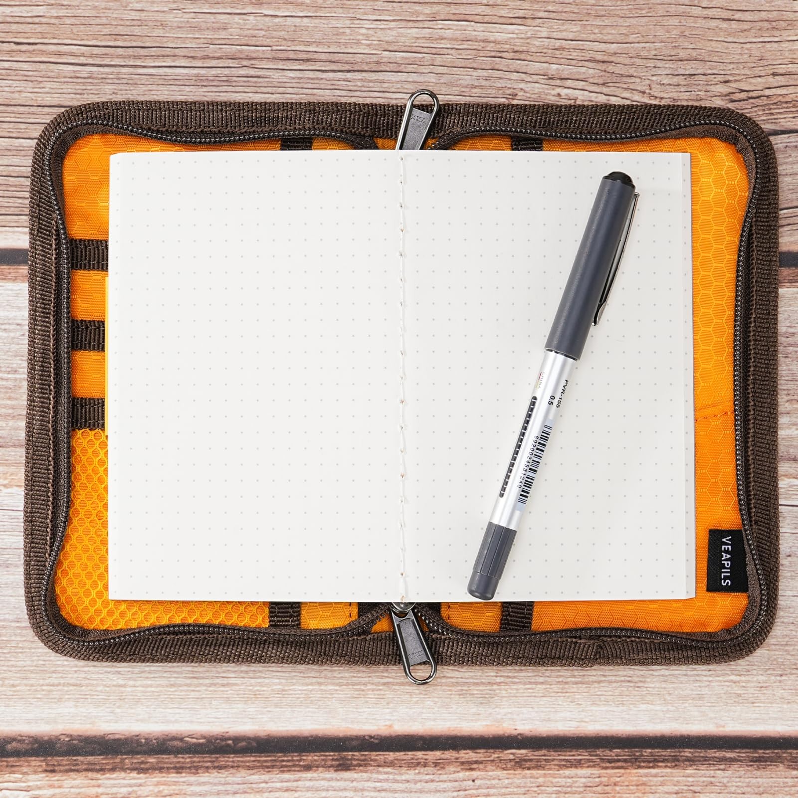 Pocket Journal Cover with Field Book, Waterproof Pocket Notebook Cover with