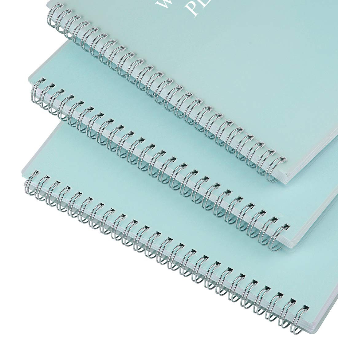 Nokingo Undated Planner for 2026 or Any Year – Weekly & 5.5×8.25 inches, Teal