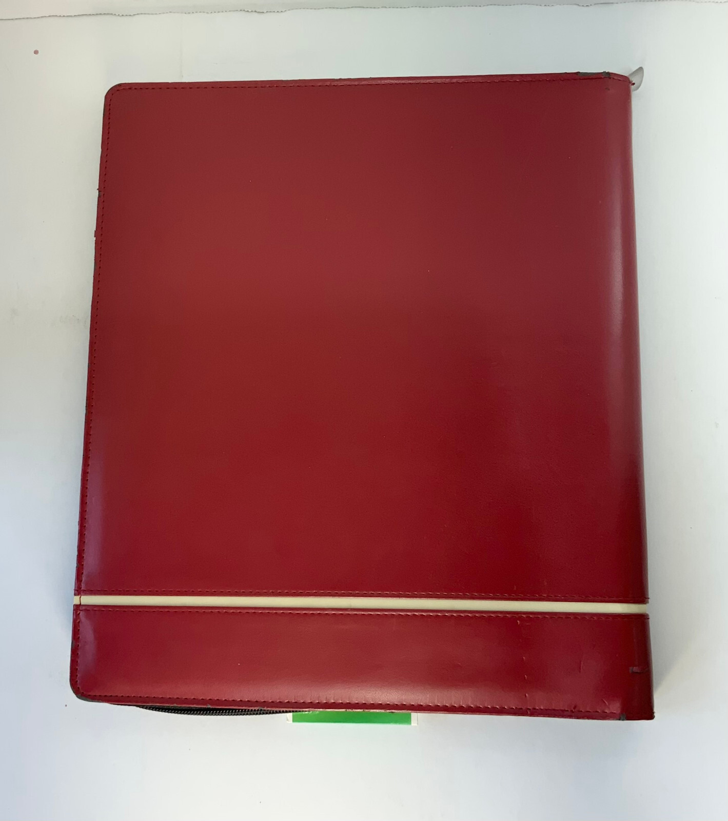 Day Runner Inset Stripe Refillable Weekly Planner, 8 1/2″ x 11″, Red, (207-0386)