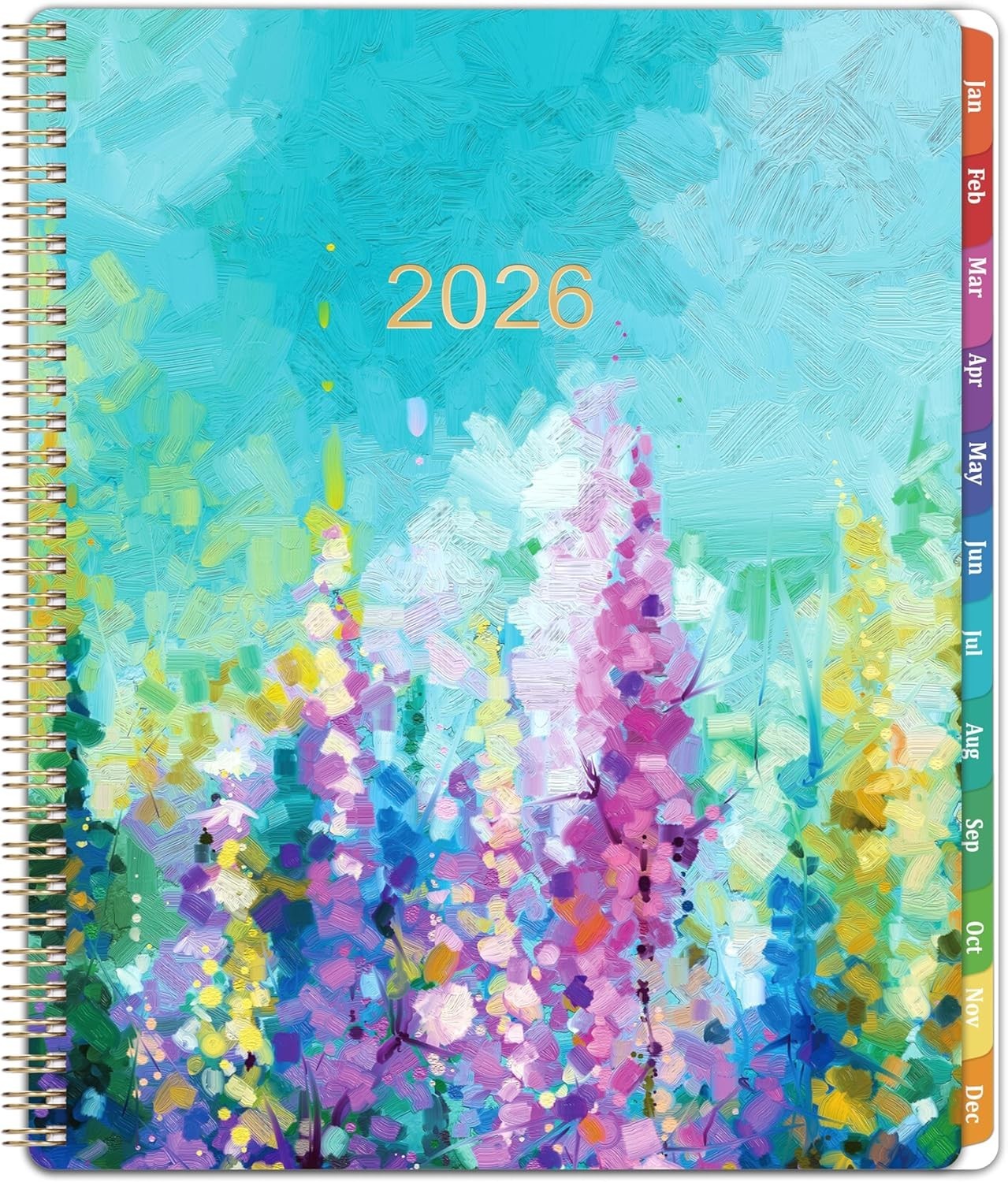 Stylish 2026 Planner with Inner Pocket & Holiday Reminders – Ultimate Organizer