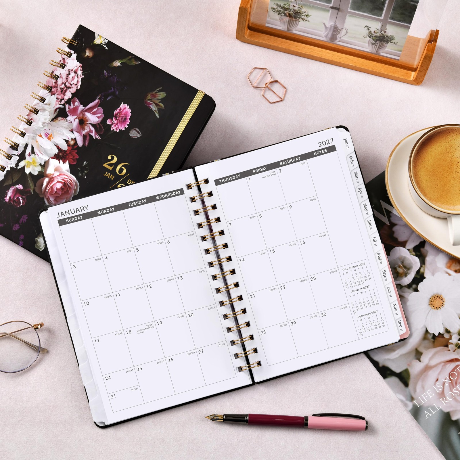 2026-2028 Monthly Planner/Calendar – 3 Year Monthly Planner 2026-2028, JAN. 2…
