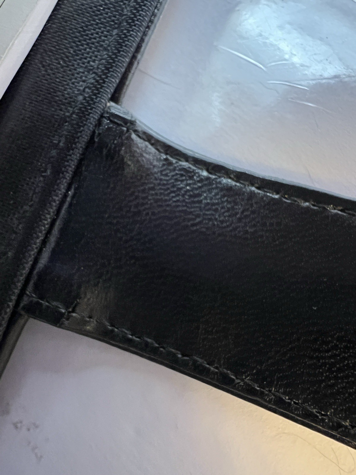 VTG 90’s Day Timer Black Faux Leather 7 Ring Binder Planner Organizer