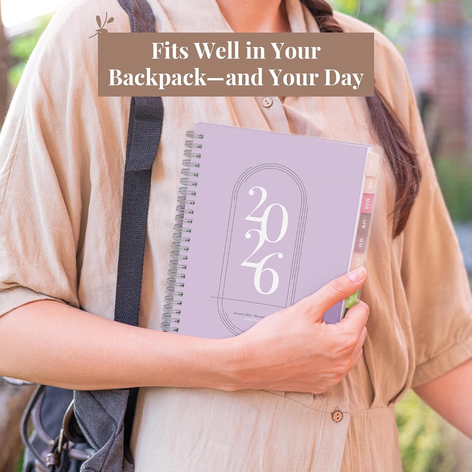 Stylish 2026 Agenda Book with Holidays & Goals – Perfect for Students & Teachers