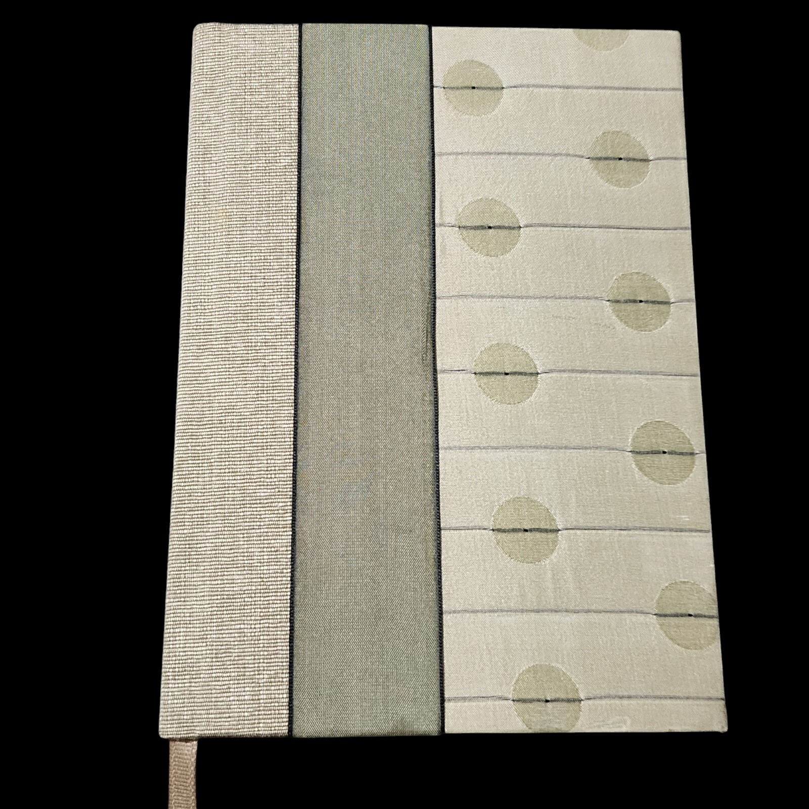 Molly West Handcrafted Blank Lined Journal Hardcover 8″x5.75″ Sage Green