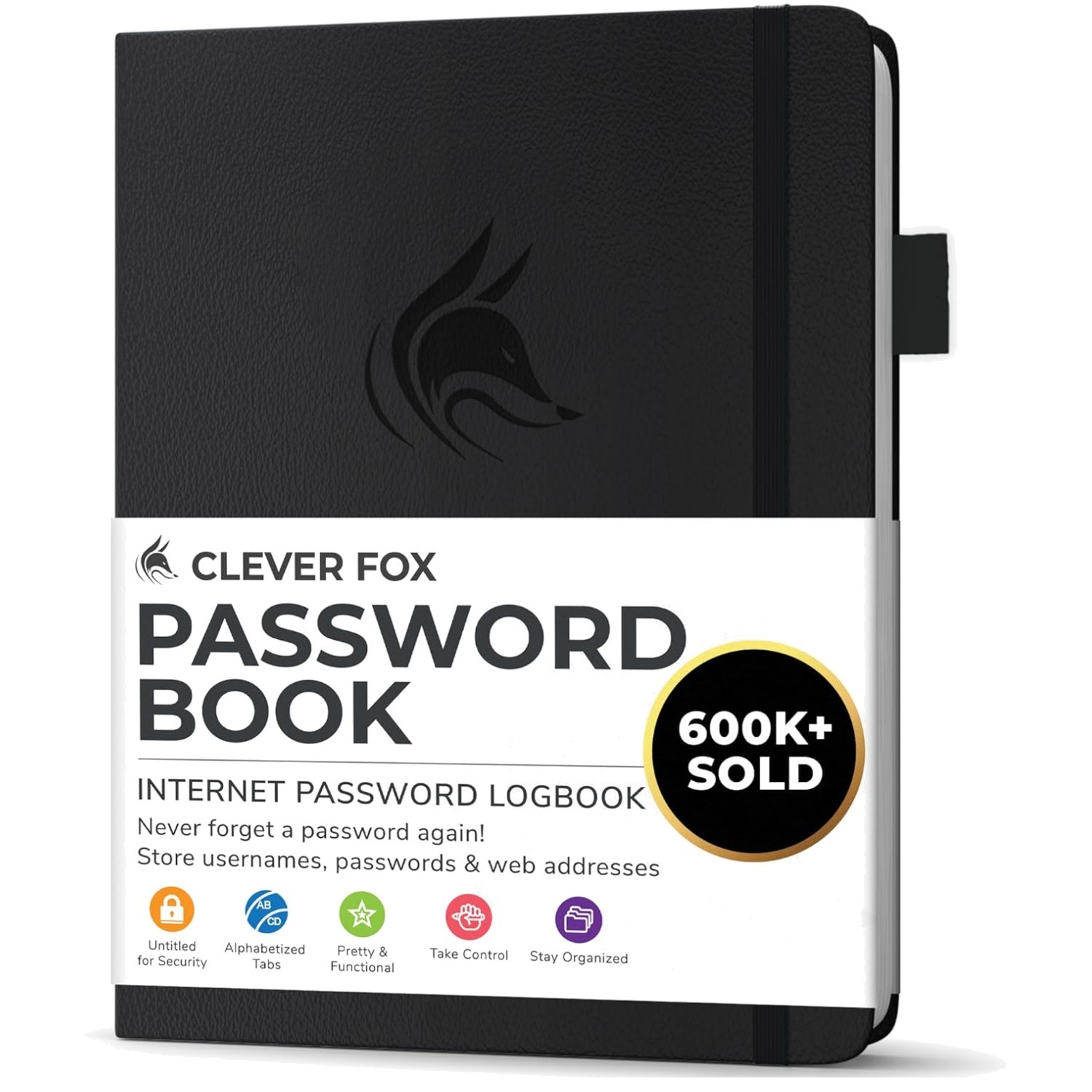 Compact Password Organization Notebook