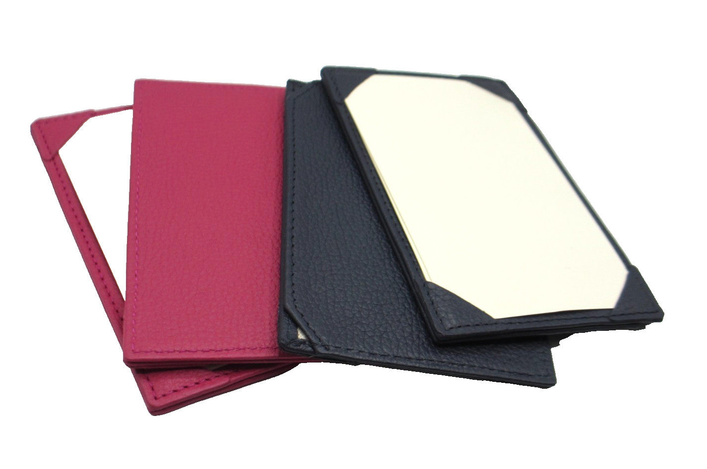 Jotter Personal Pocket Leather w 24 Cards Refillable Graphic Image ORANGE