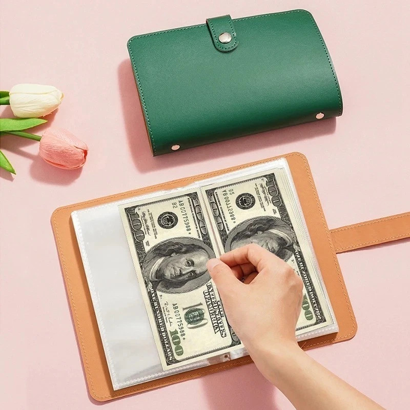 Money Saving Binder 100Pc Envelope Budget Challenge Planer Pouch Money Save Book