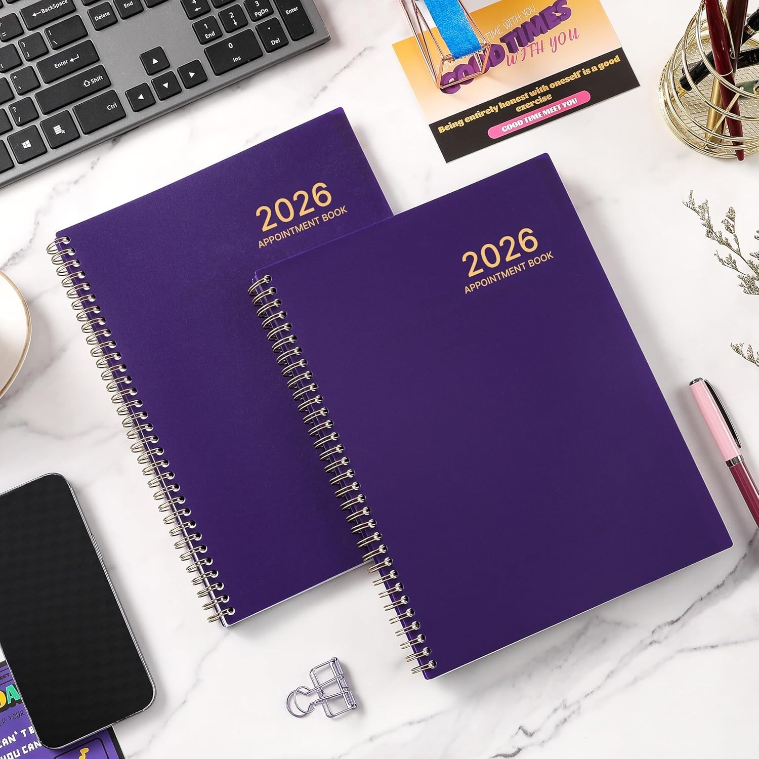2026 Appointment Book/Planner – 8.2″ x 11″, Daily Planner 2026 from Jan. 2026 –