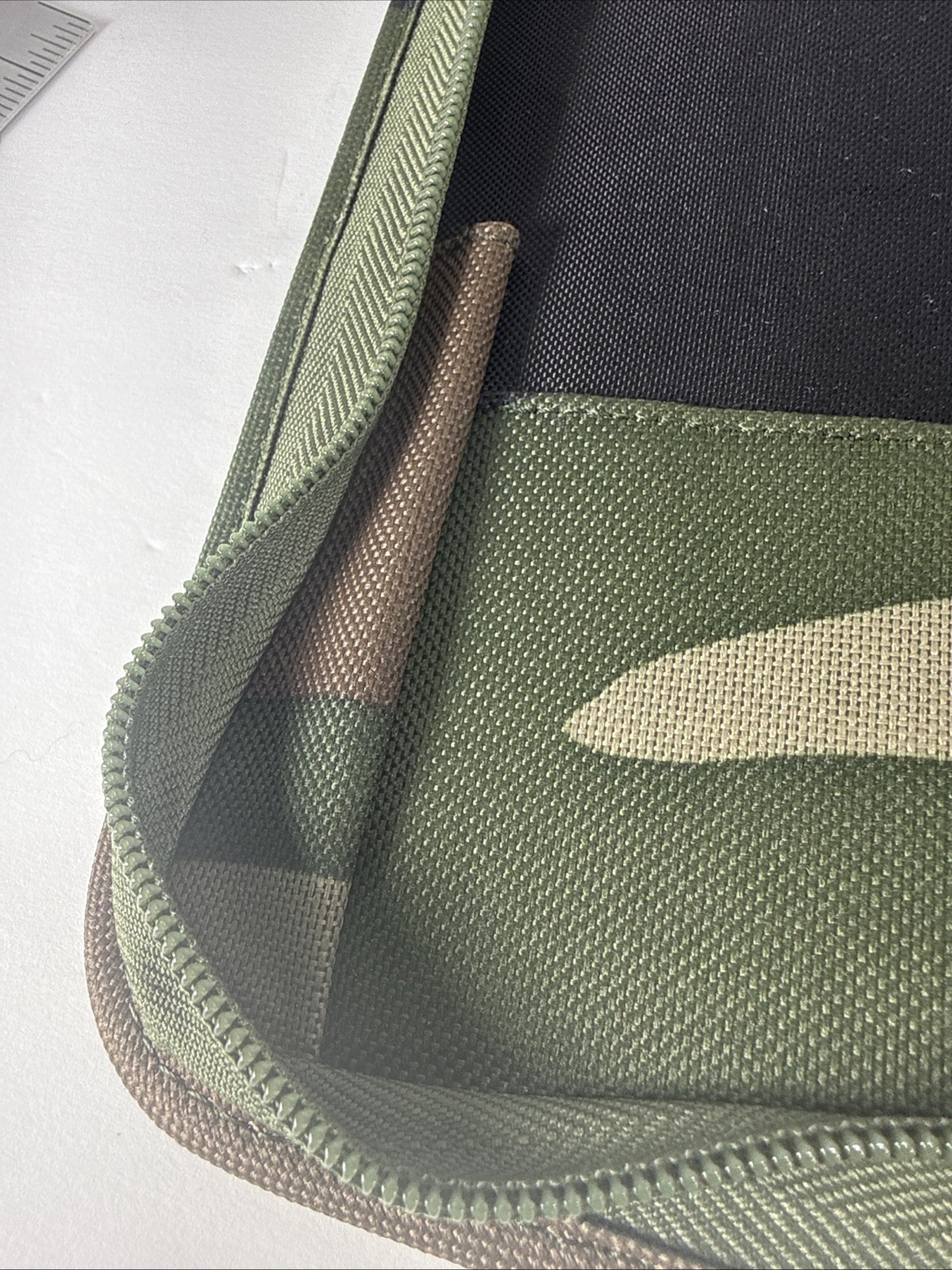 New~Day timer Zippered 3 Ring Camo Military Planner~11.5”x9”x1.5”