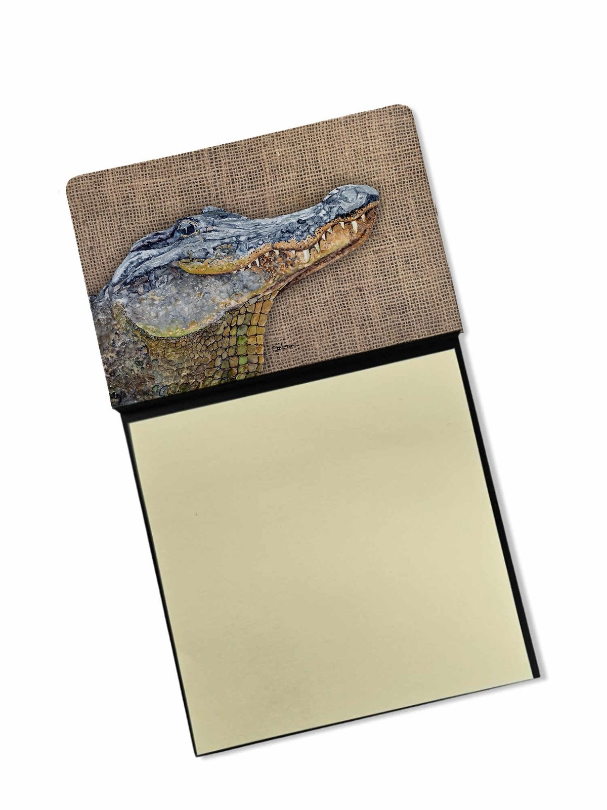 Caroline’s Treasures Alligator Refillable Sticky Note 3.3″ x 0.4″, Multicolor