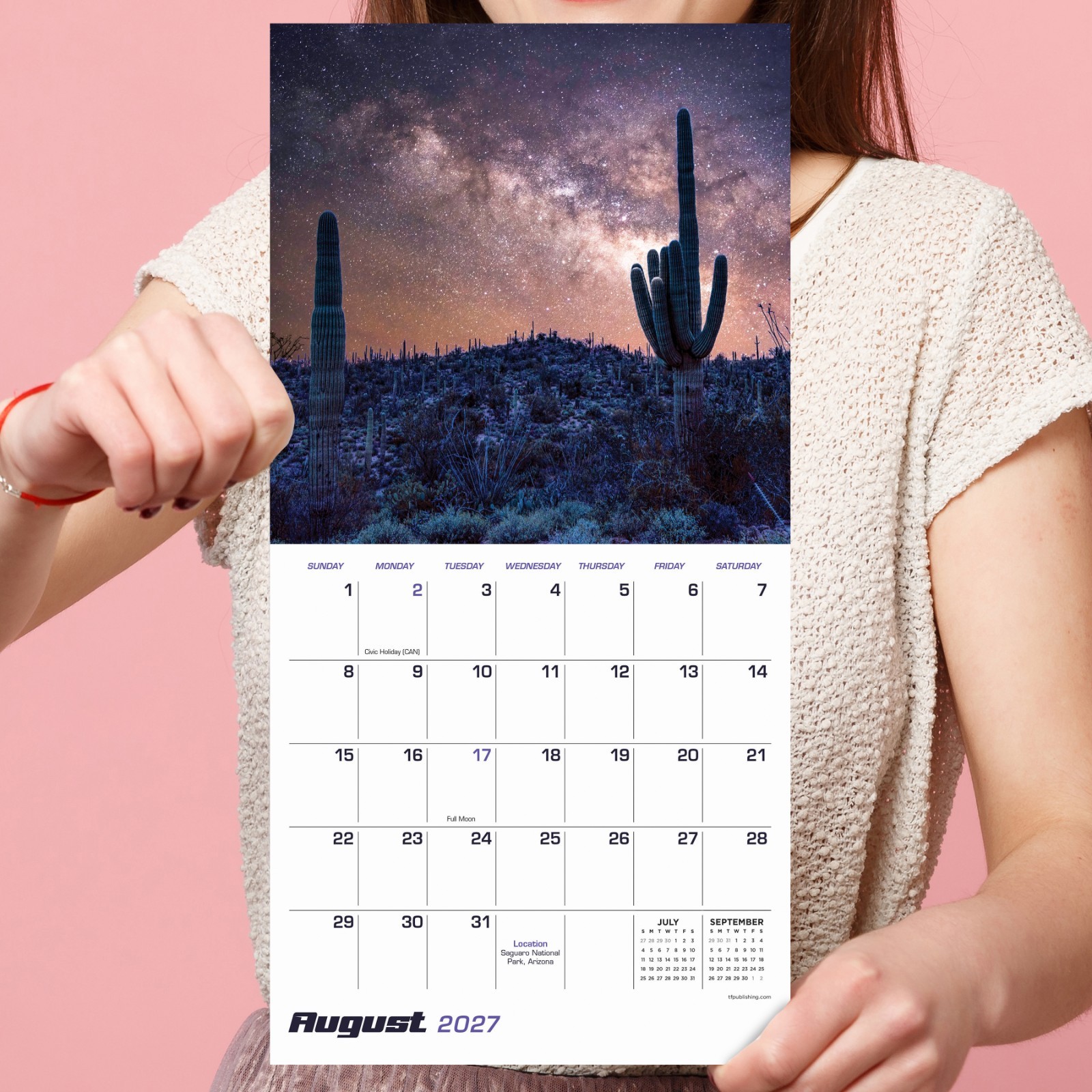 2027 Stargazing Mini Calendar