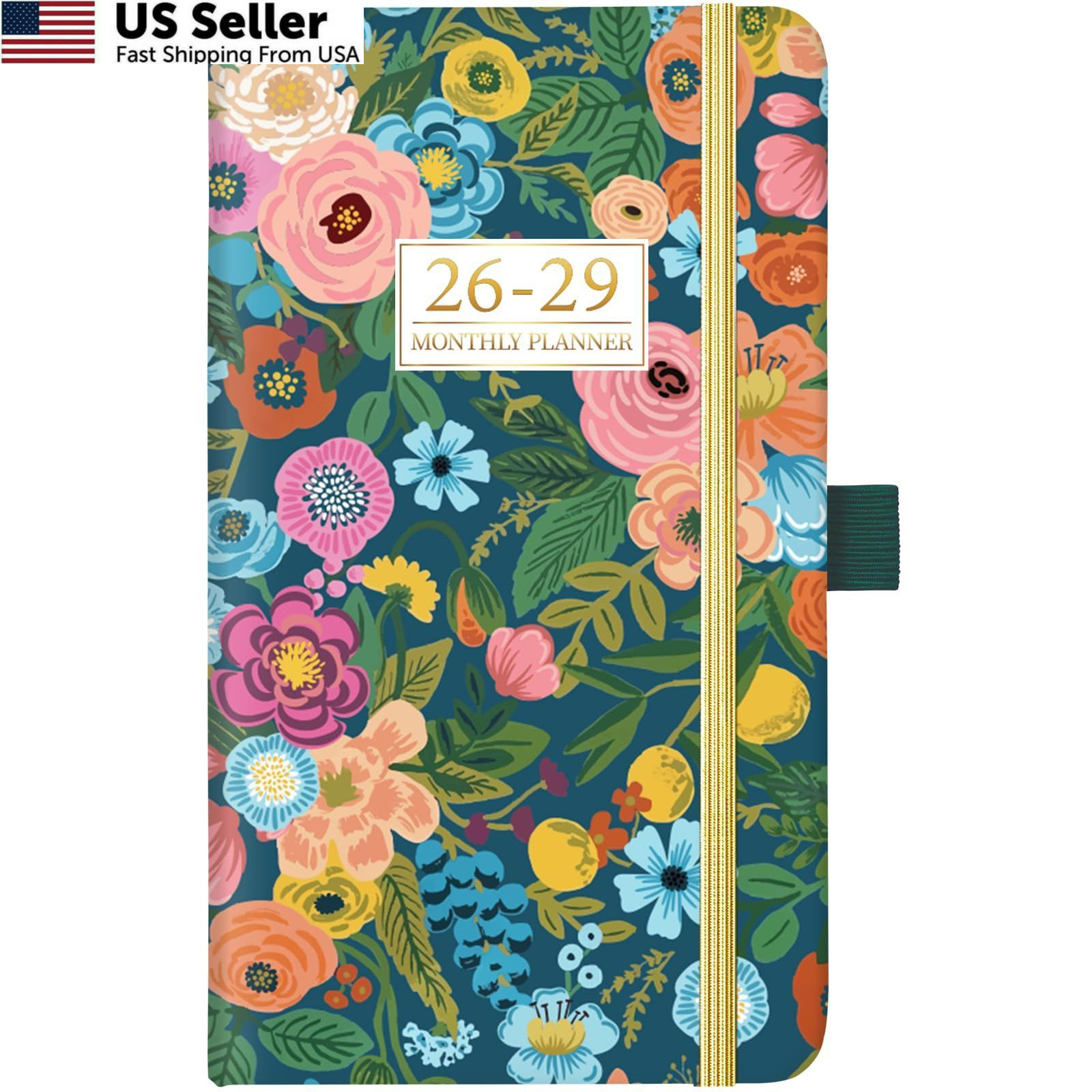 Pocket Calendar 2026-2029 – 3 Year Monthly Planner 2026-2029, Jul. 2026 -…