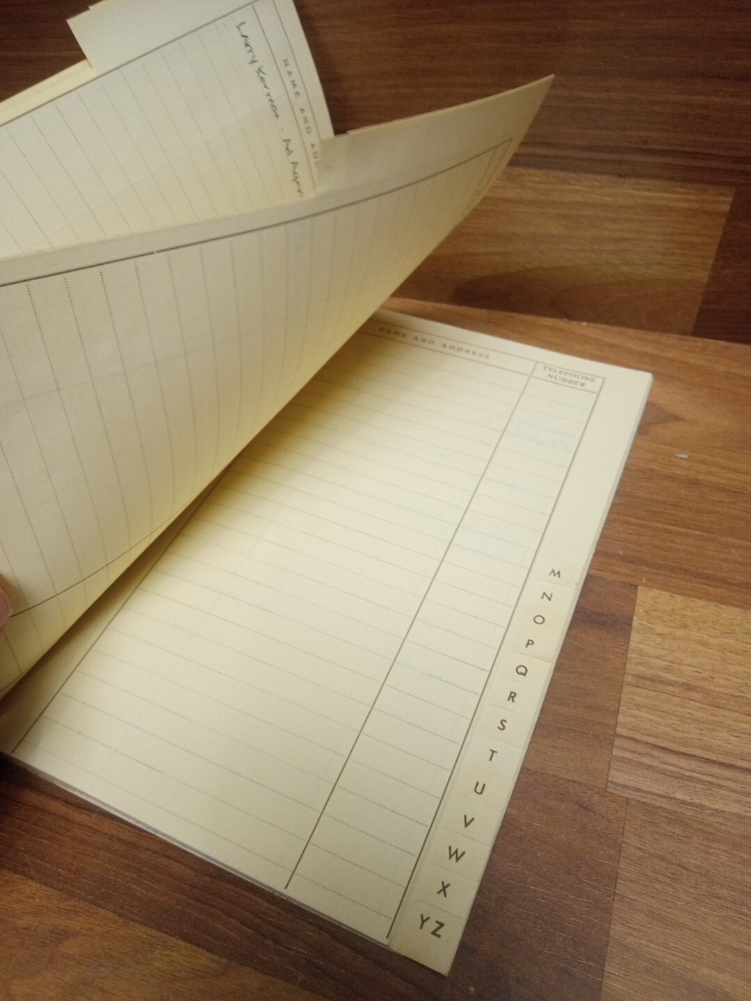 Authentic Vintage GUCCI Black Leather Notebook Address Book PLEASE READ DESCRIPT