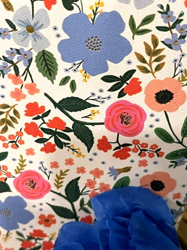 NEW! Rifle Paper Co Wild Rose Soft Cover Journal/Notes Saddle Stitch Ruled Pages