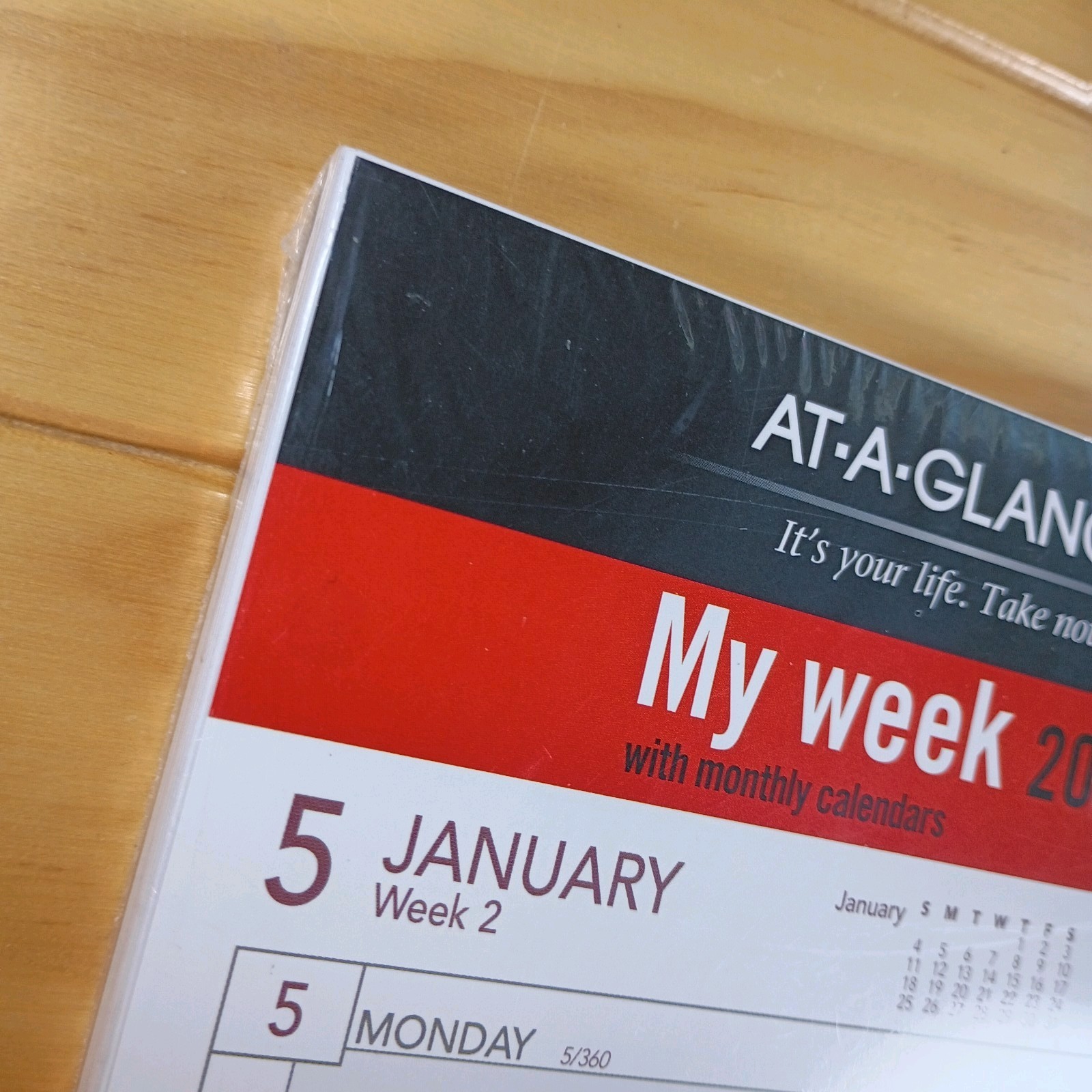 2X AT-A-GLANCE My Week 2026 Zise 4 With Monthly Calendars Item #061-285Y