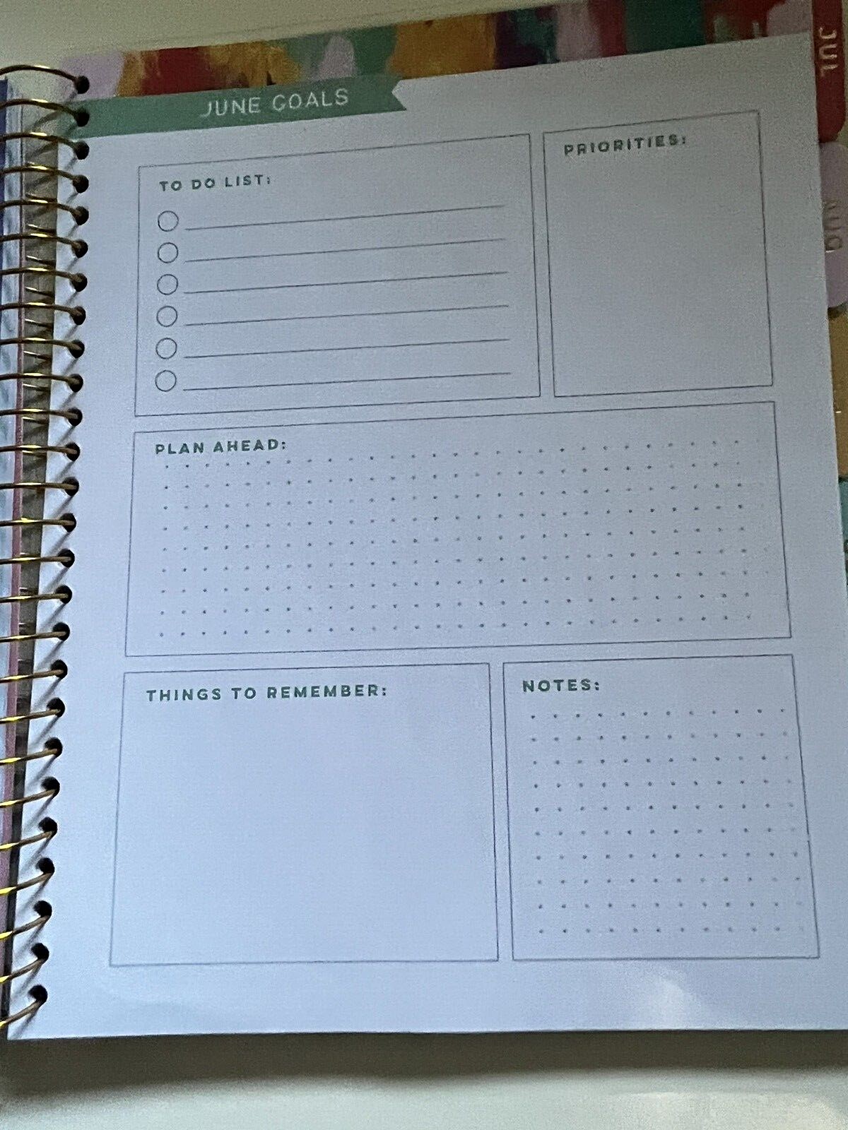 Recollections Budget Planner Kit Stickers Insert Cards2 Rolls Washi Tape -No Box