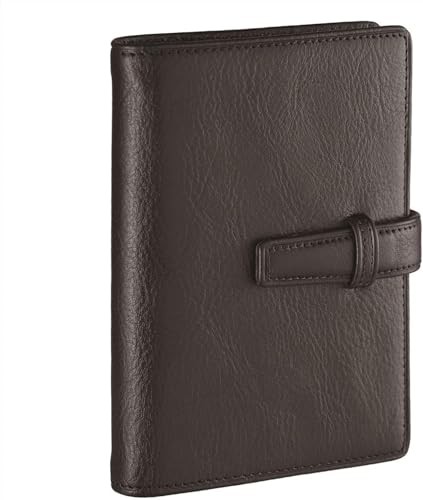 Raymay Fujii Davinci Standard Mini 5 Size System Planner, 11mm Ring, Black DPM30