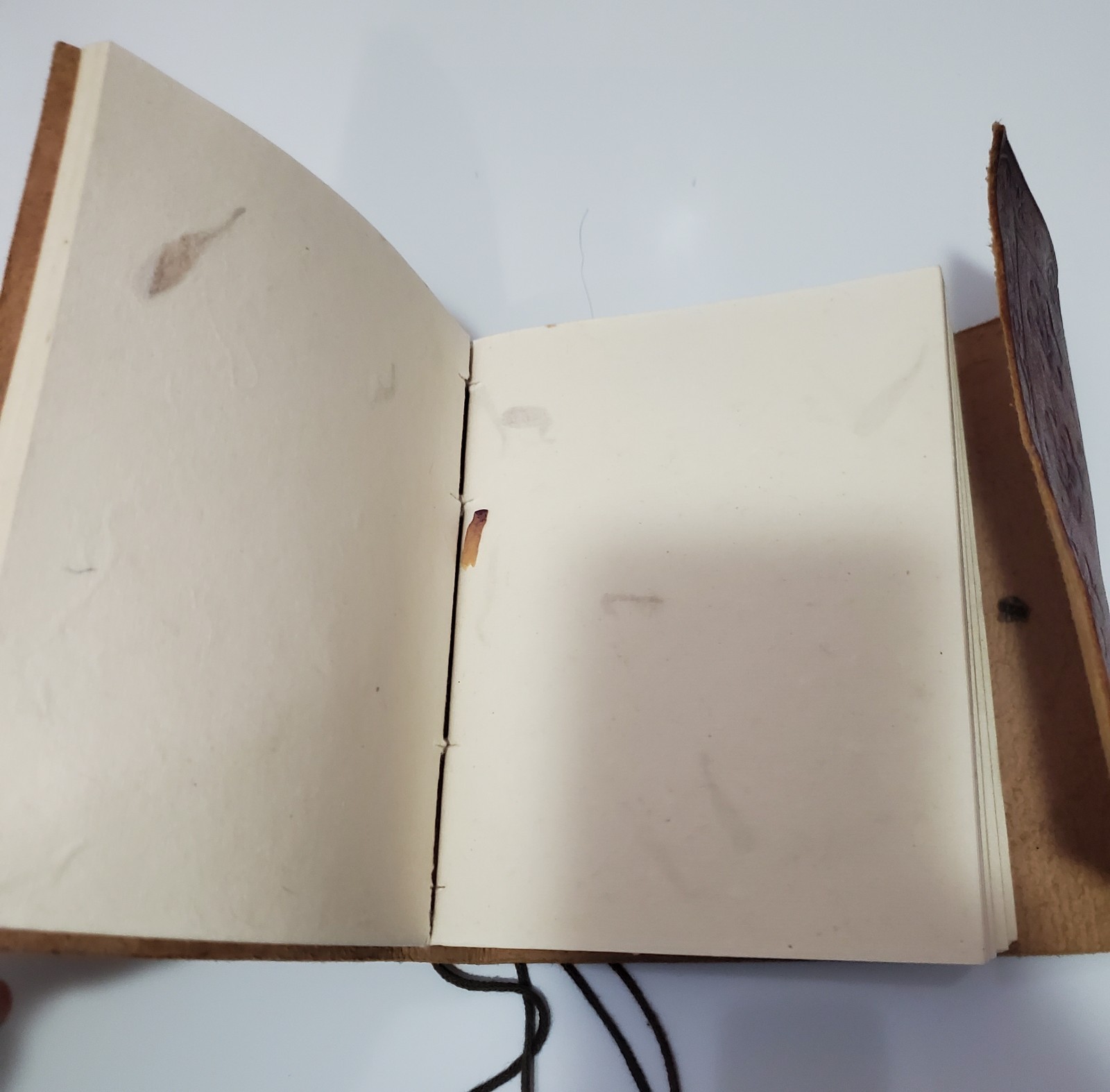 OM 8×6 Leather Bound Personal Journal/Diary-Notebook/Sketchbook to write, Draw