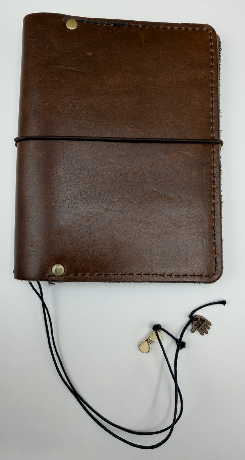 Zenkraft Handmade Leather Traveler’s Notebook Cover For 4×6 Notebooks Brown TN