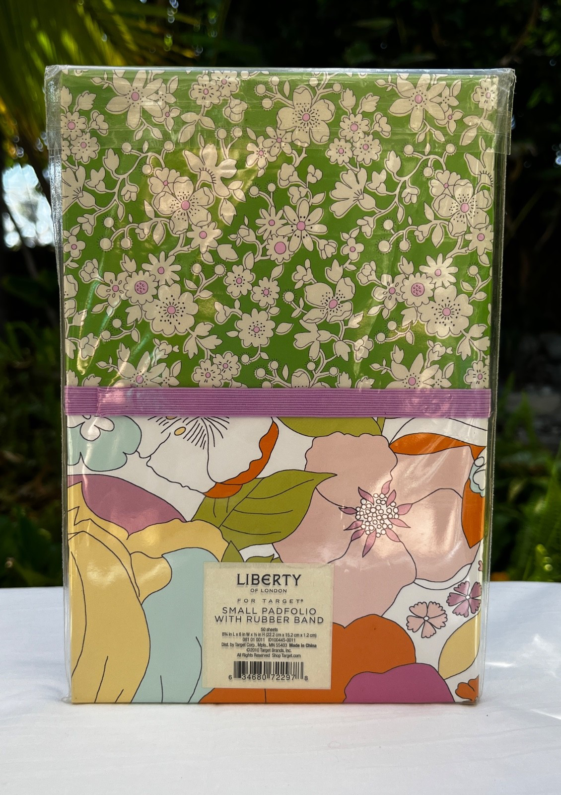 Liberty of London Small Padfolio with Writing Pad Target Corporation 2010 Sealed