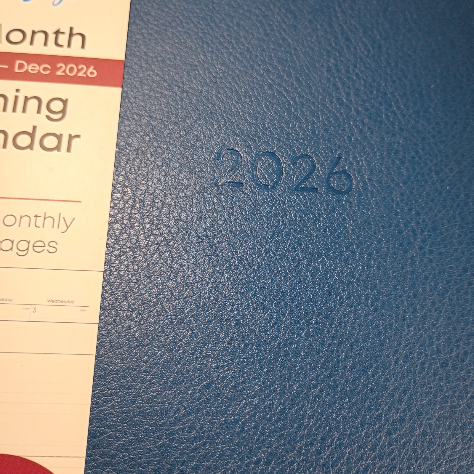 Blue Sky 15 Mont Oct 2025 – Dec 2026 Planning Calendar Hardcover 157116 New.
