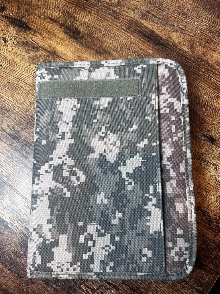 ACU Digital Camo Small Planner Binder ARMY Military EUC