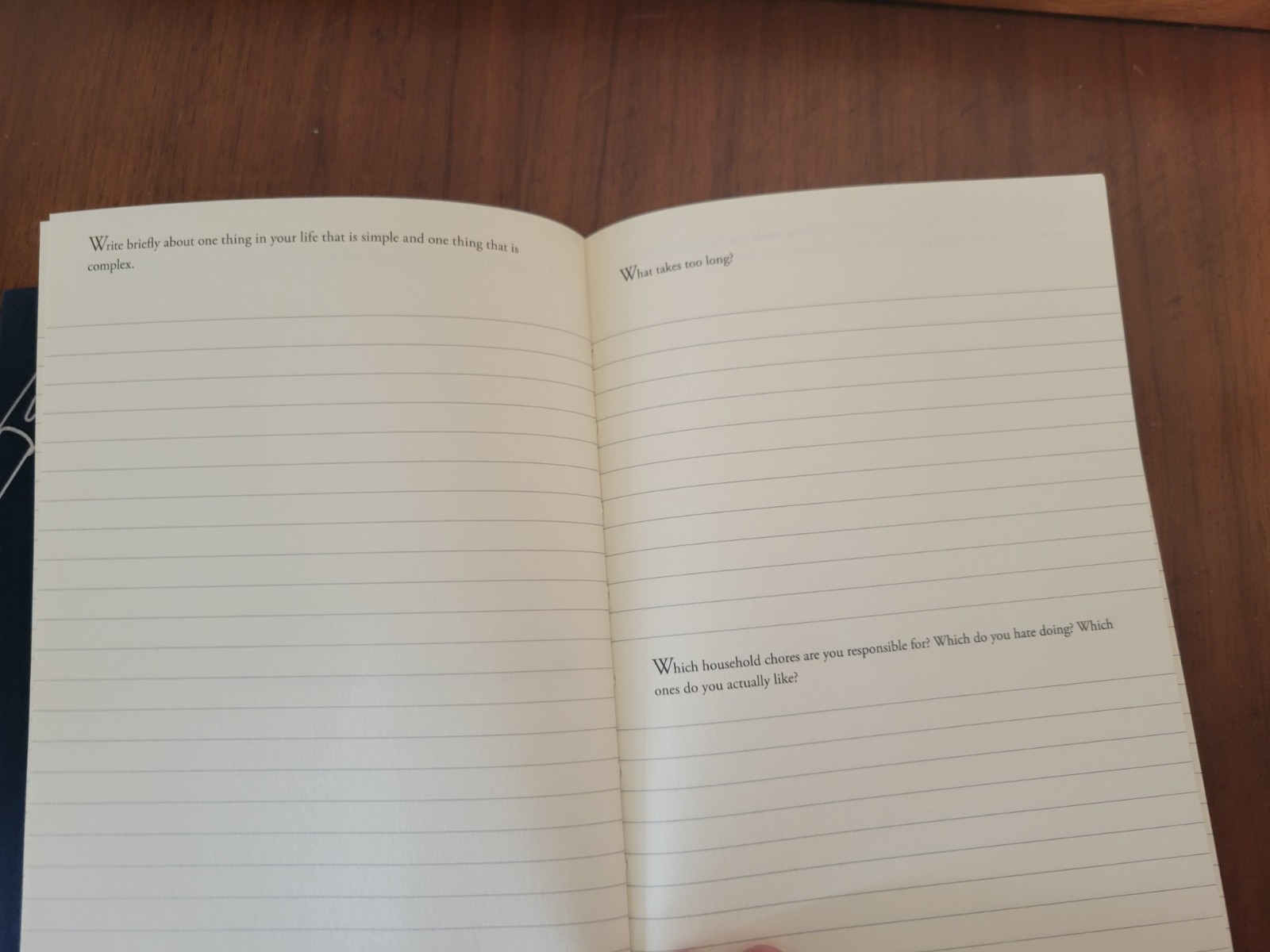 300 Writing Prompts Open Bound High Quality Paper Lined Journal 204 Pages – Used