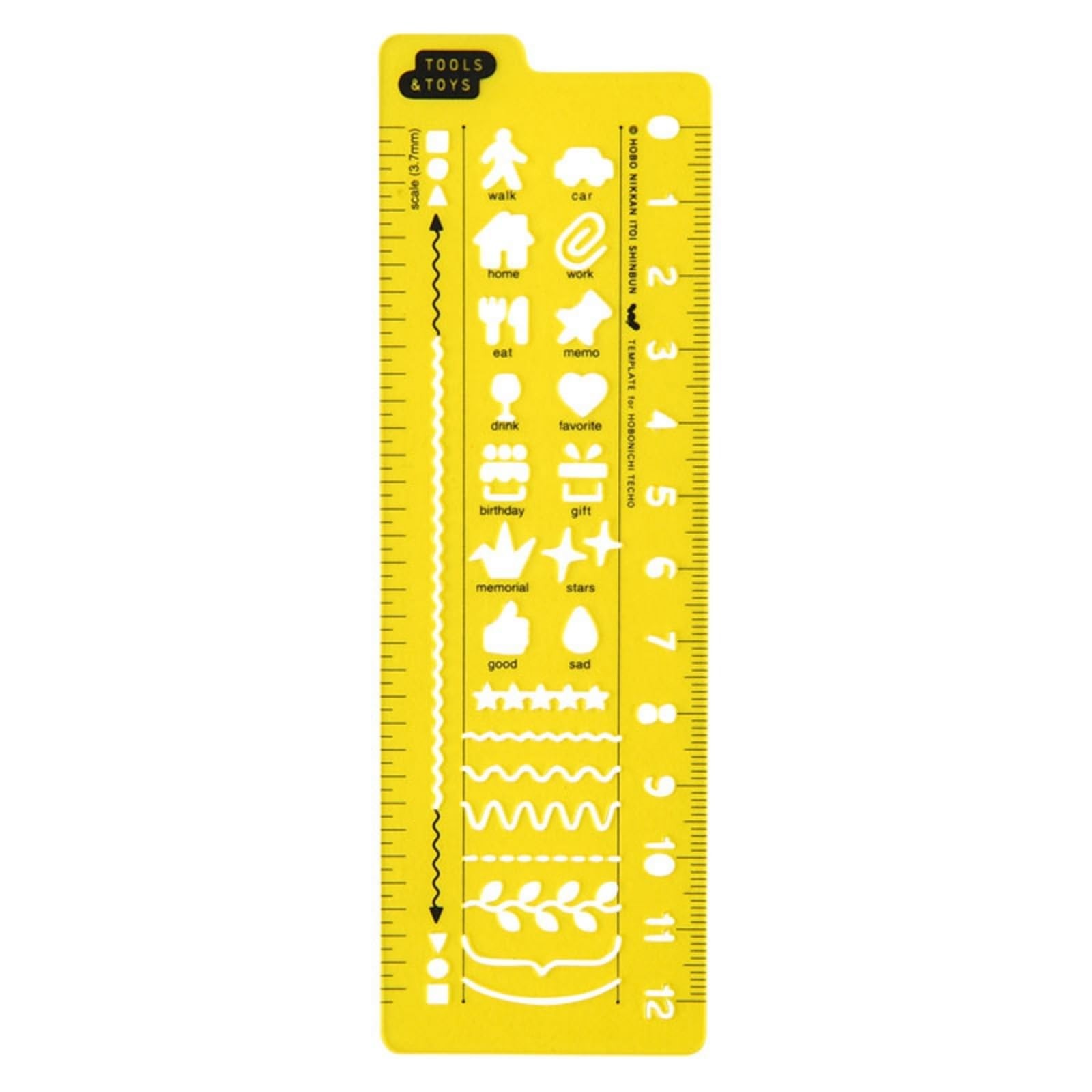 Hobonichi Techo Accessories Hobonichi Stencil – Schedule