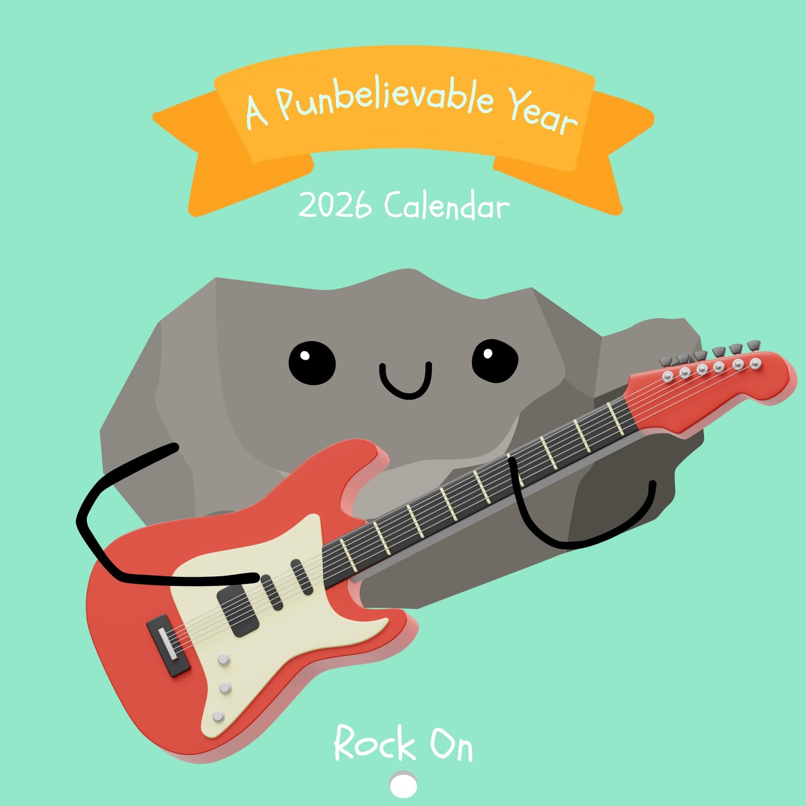 A Punbelievable Year 2026 Puns Wall Calendar | Monthly Humor with Multicolor