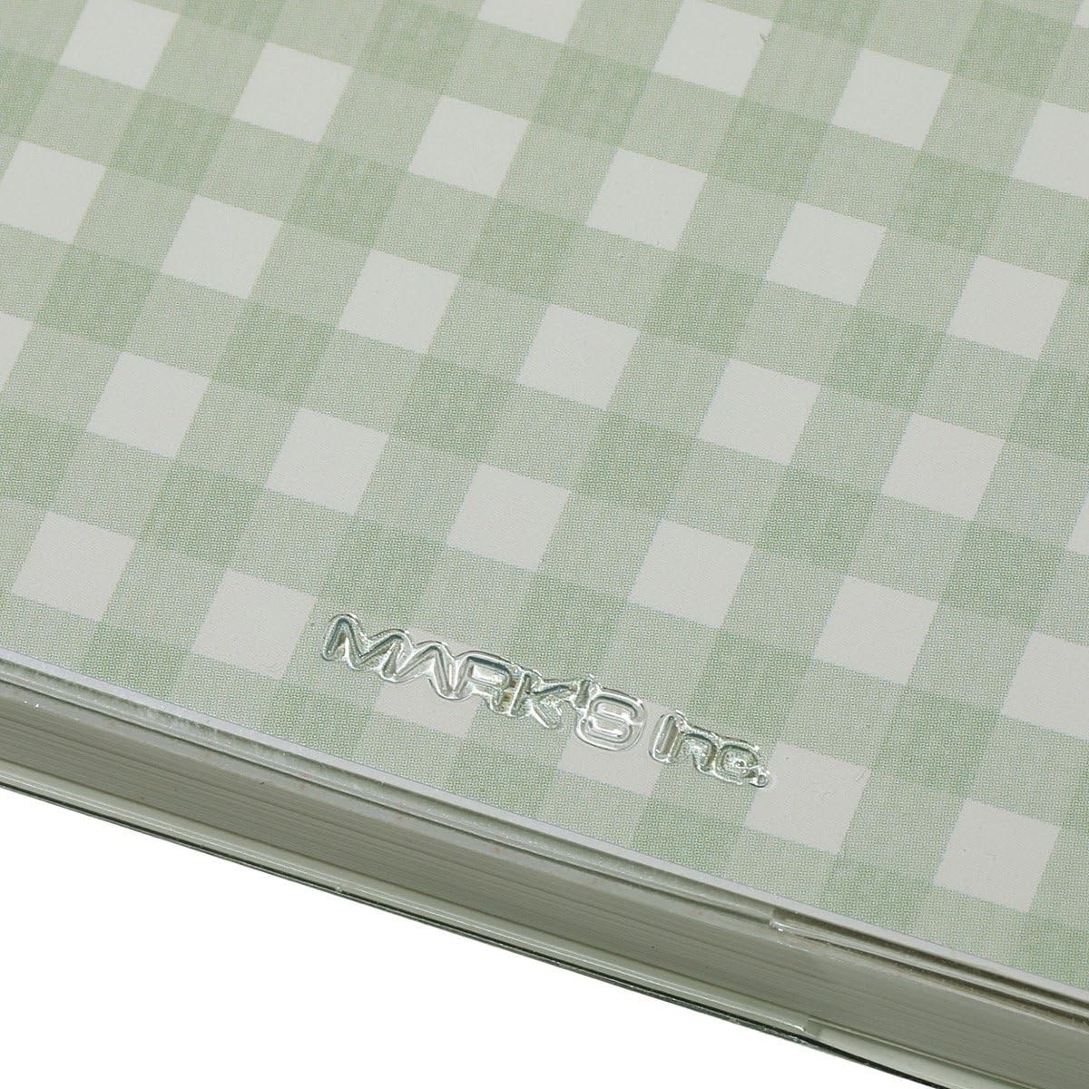Planner 2026 Weekly Block Square148 Gingham Check Gray