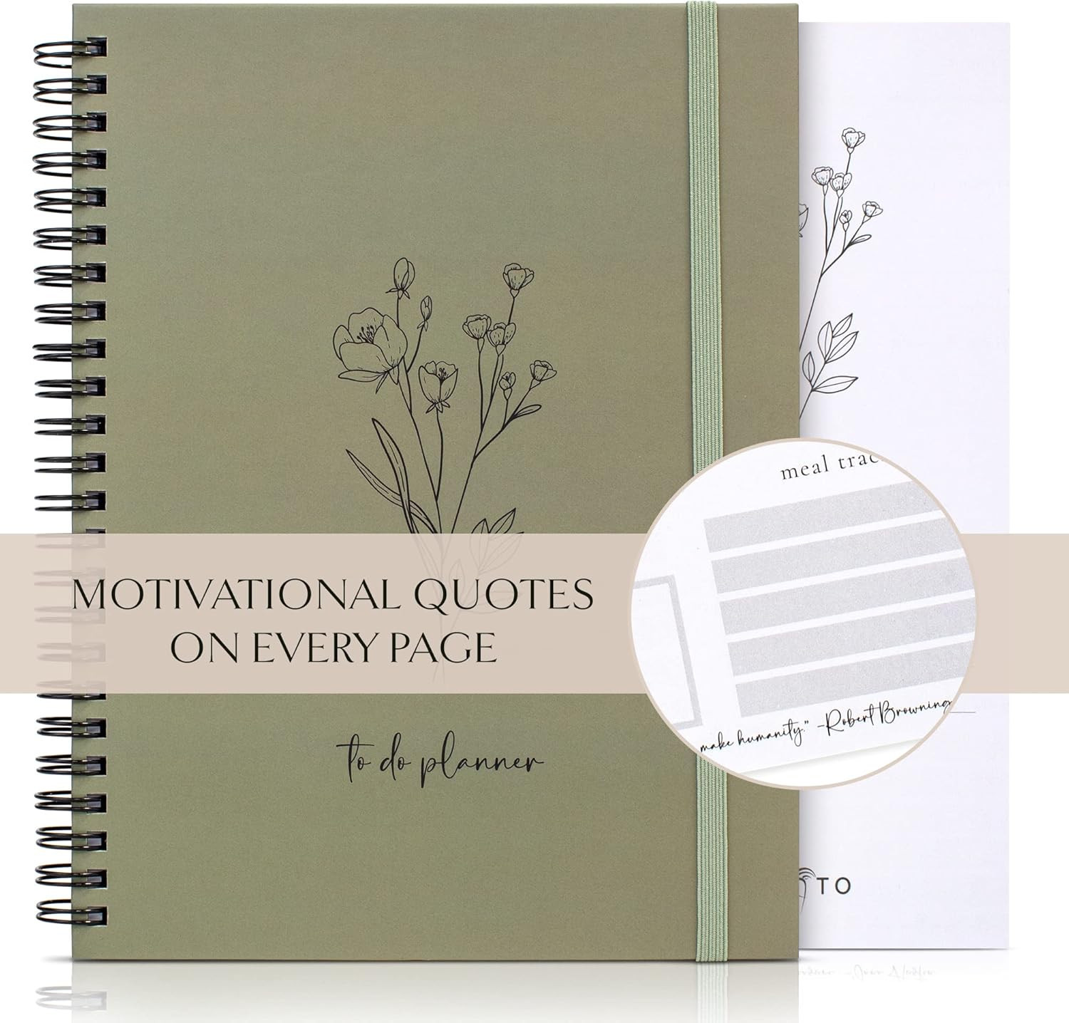 Beautiful To Do List Notebook – Aesthetic Daily Planner to Easily Organize Your