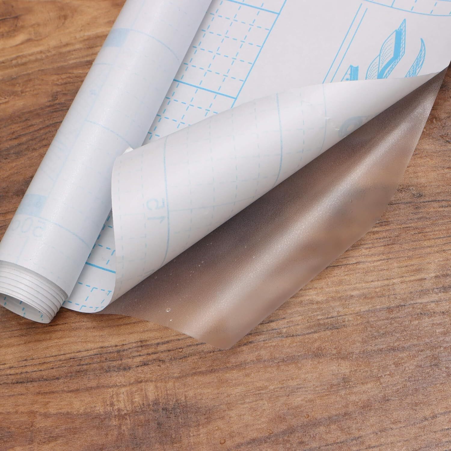 Heroad Brand Clear Contact Paper Multipurpose Adhesive 17.7in x 5ft, Matte