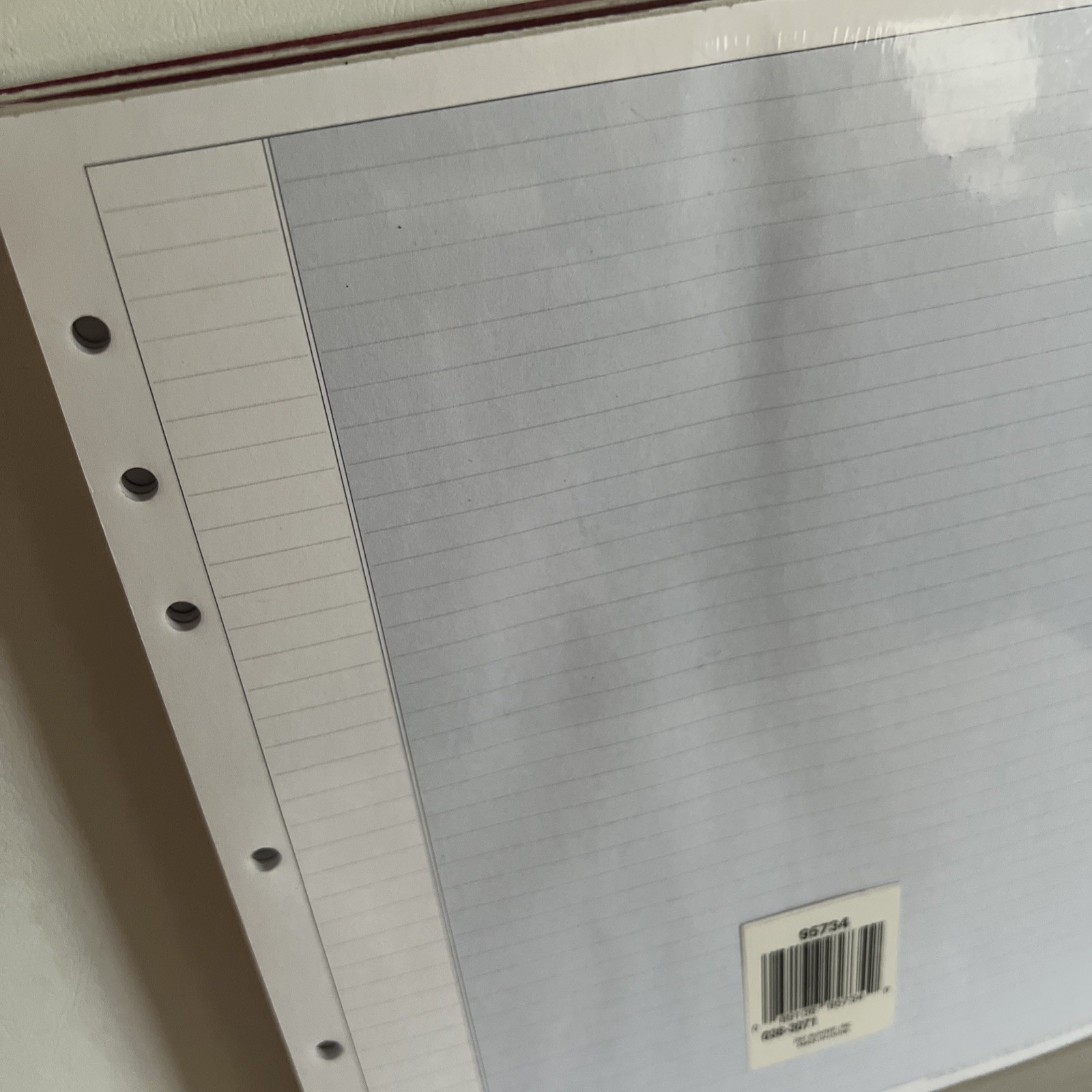 Lot 3 New Packs of Day Runner Lined Note Pads 8 1/2″ x 11″, Fits 3 Ring & 7 Ring
