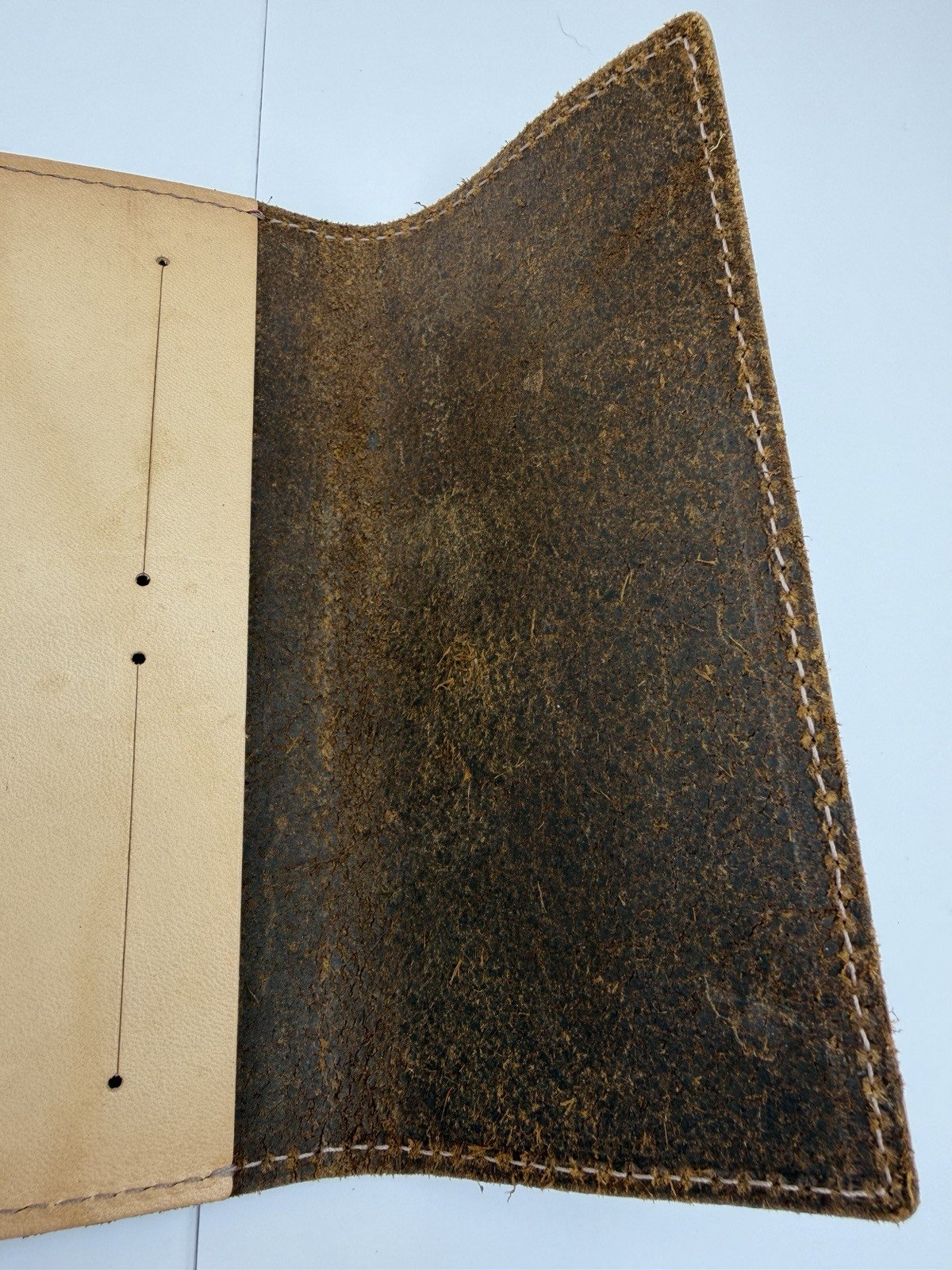 Sojourner Pocket Plus Traveler’s Notebook Brown Leather 4 Elastic Folio TN