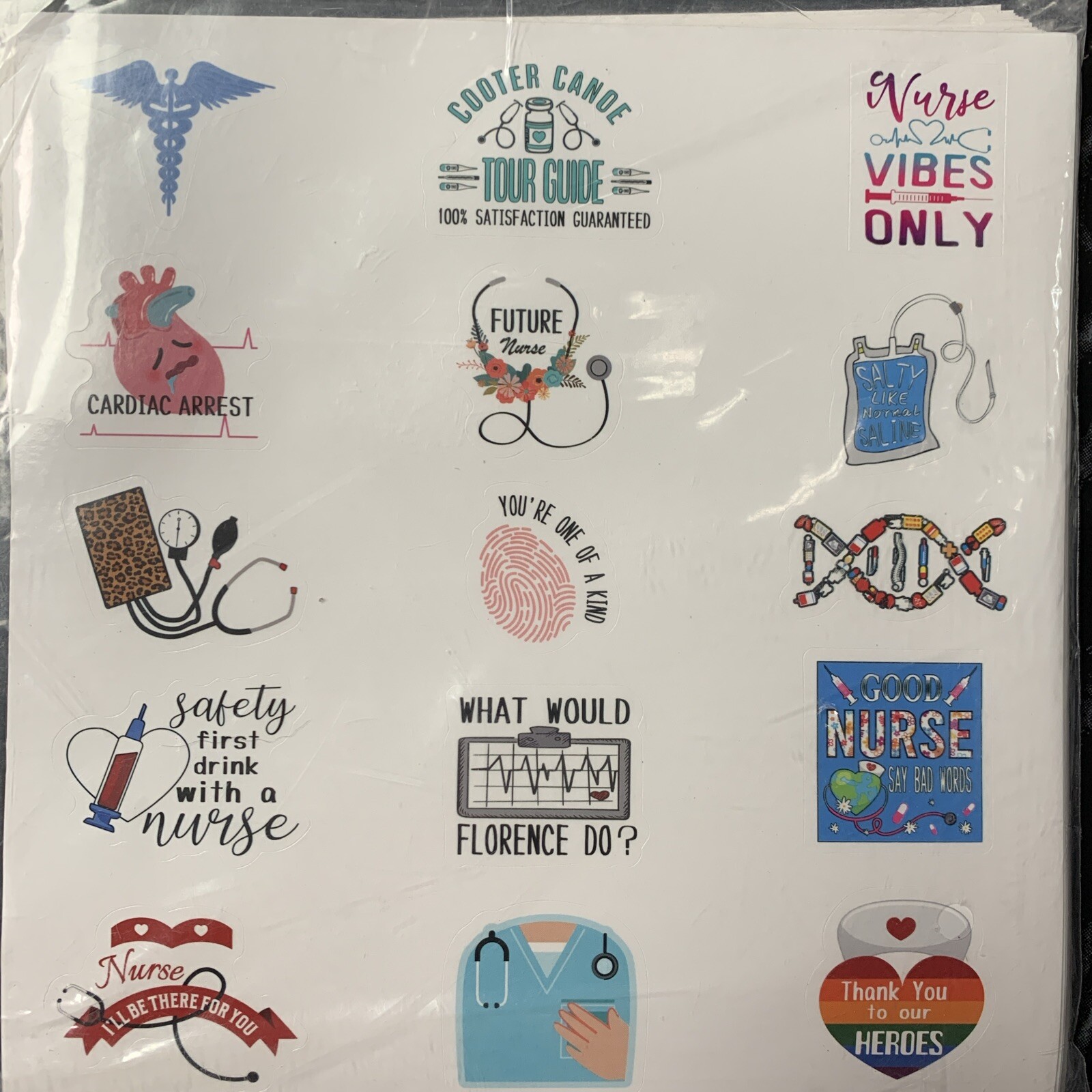 Envelopes Nurses Week Supplies 60 Designs 720 Pc