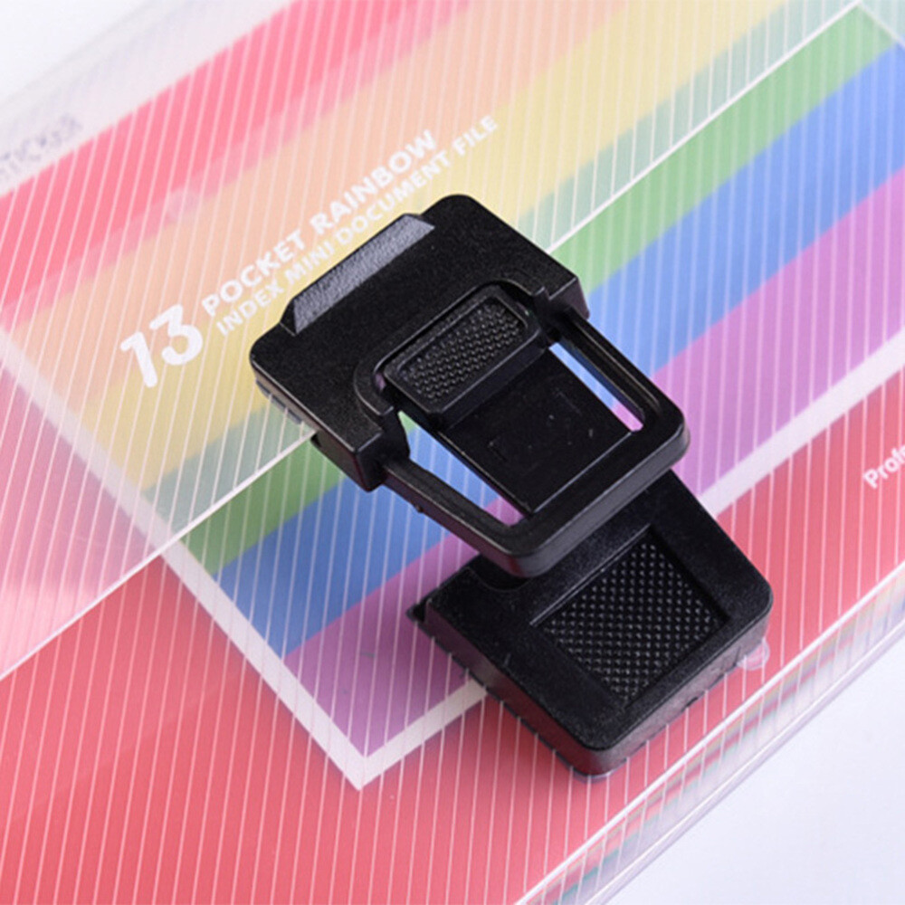 13 Pockets Folders Documents A4 Letter Size File Organizer Expanding Paper Clip